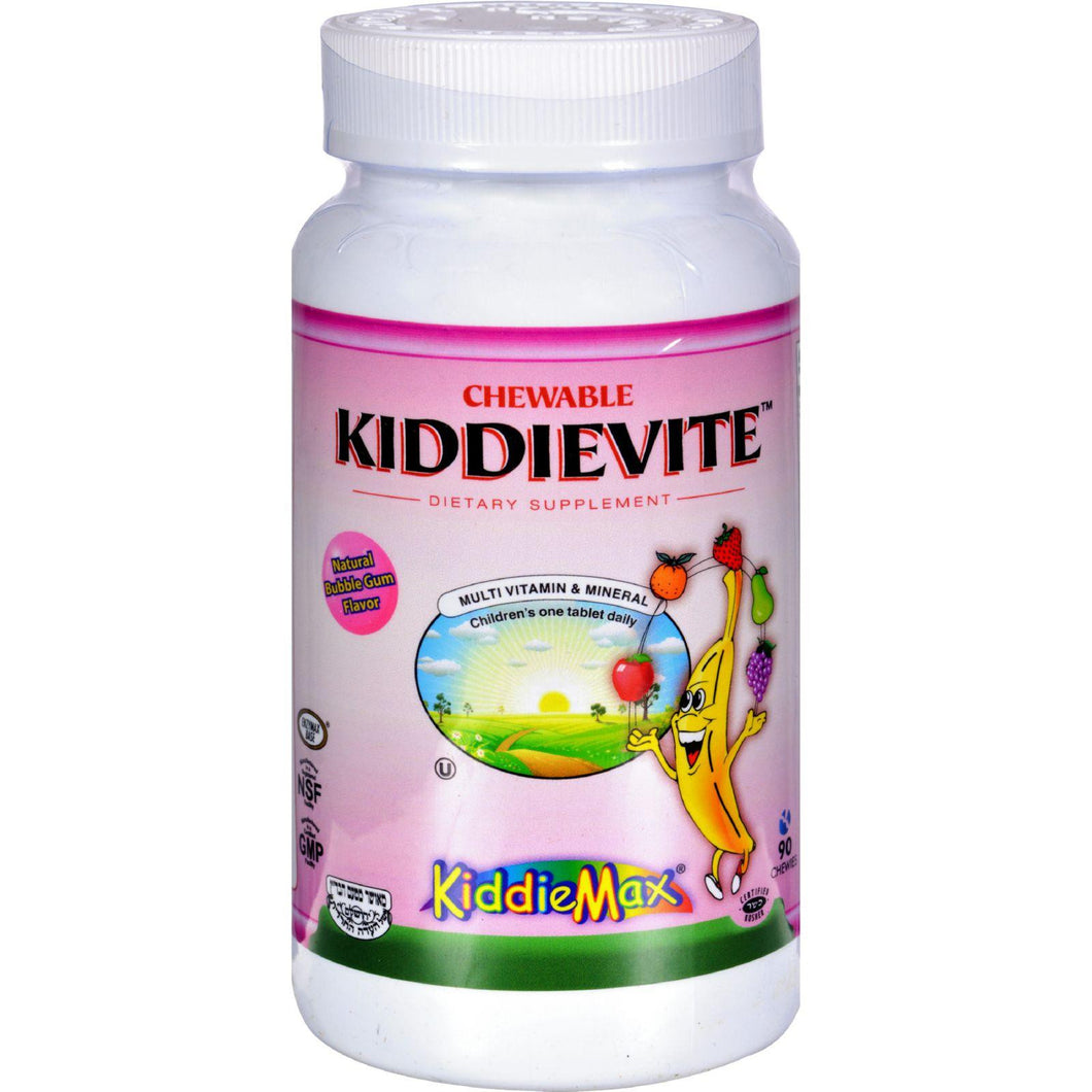 Maxi Health Chewable Kiddievite Natural Strawberry - 90 Chewables