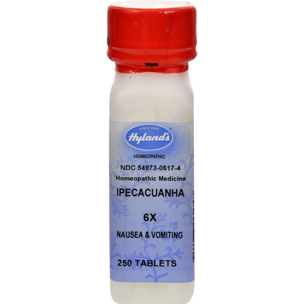 Hylands Homeopathic Ipecacuanha 6x - 250 Tablets