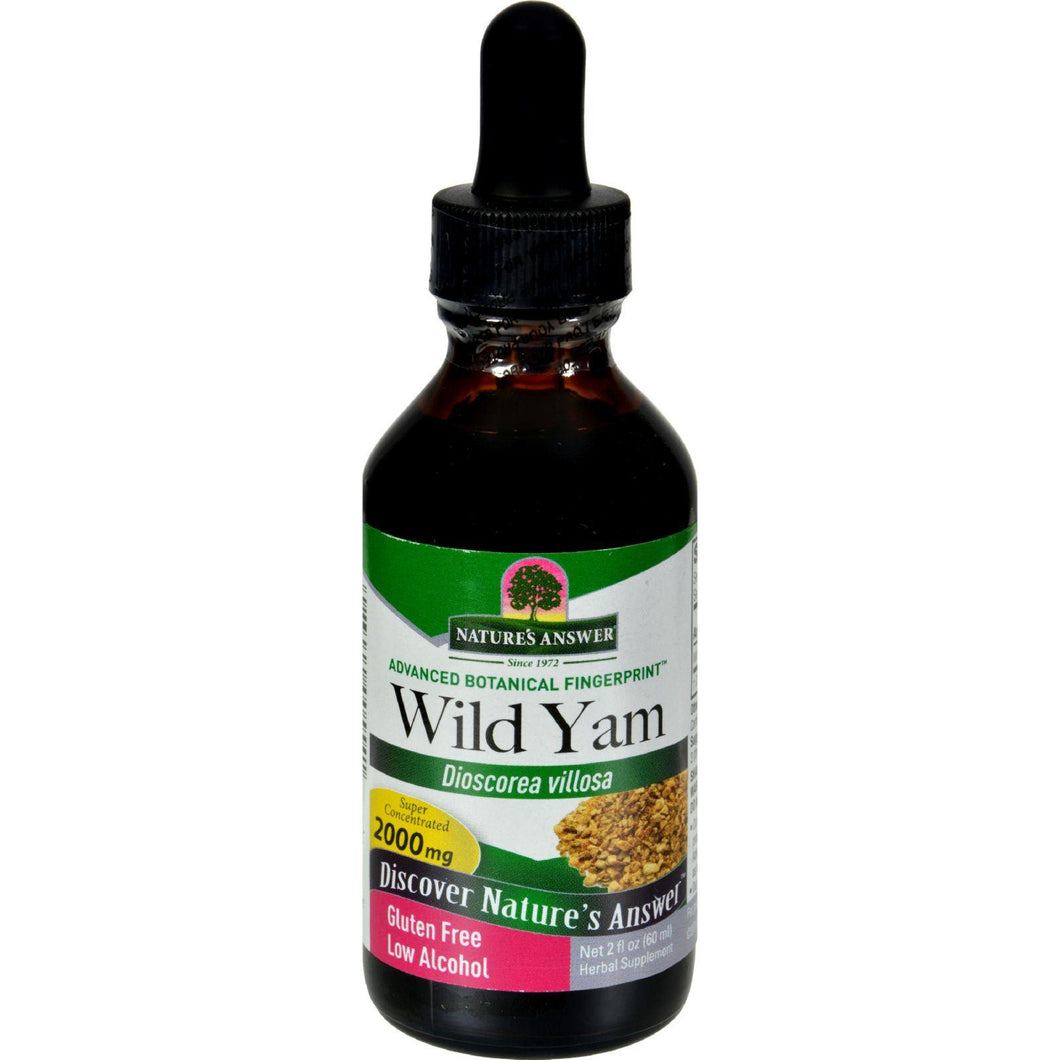 Nature's Answer Wild Yam Root - 2 Fl Oz