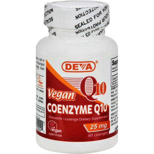 Deva Vegan Coenzyme Q10 - 25 Mg - 60 Tablets