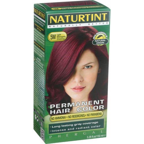 Naturtint Hair Color - Permanent - 5m - Light Mahogany Chestnut - 5.28 Oz