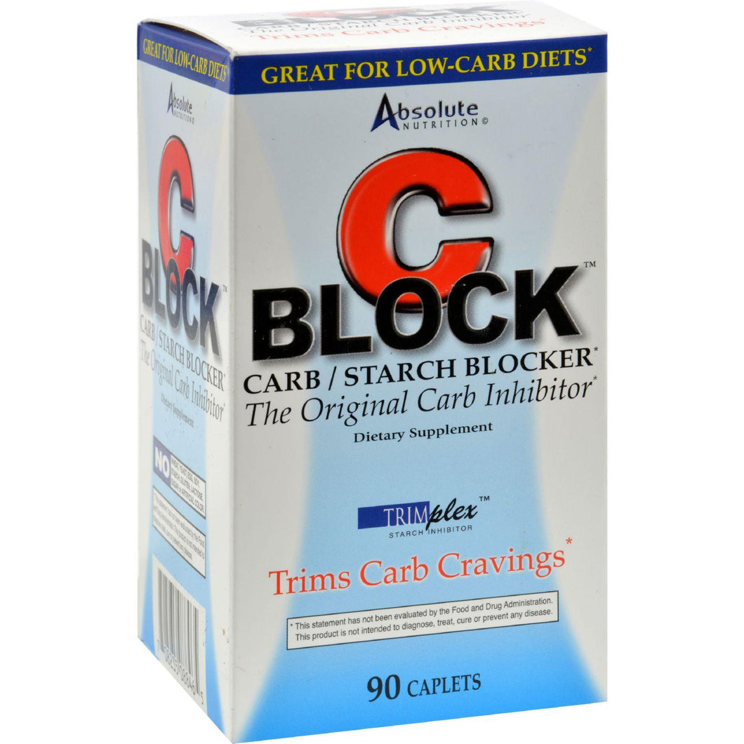 Absolute Nutrition C Block Carb And Starch Blocker - 90 Caplets