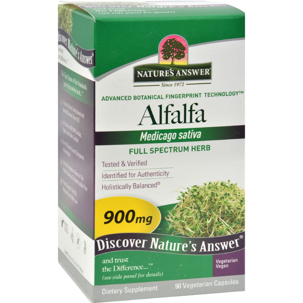 Nature's Answer Alfalfa Leaf - 90 Ct