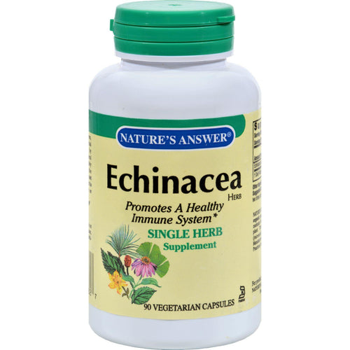 Nature's Answer Echinacea Herb - 90 Vcaps