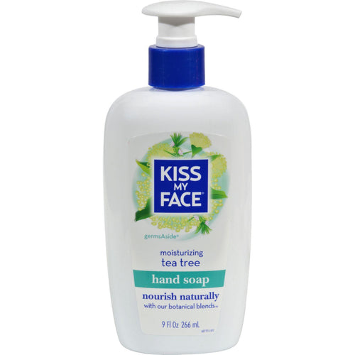 Kiss My Face Moisture Soap Tea Tree - 9 Fl Oz