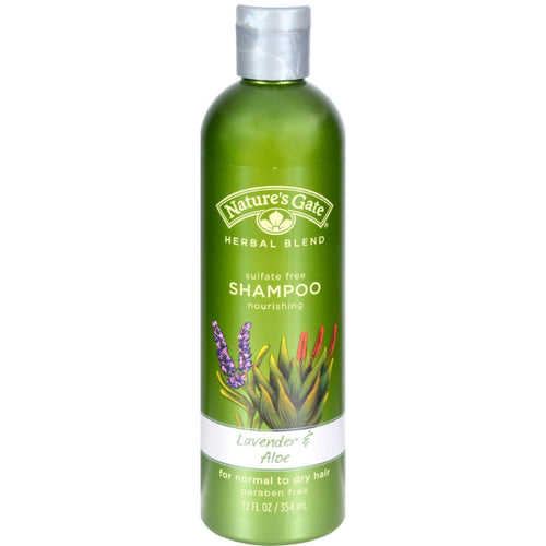 Nature's Gate Shampoo Lavender And Aloe - 12 Fl Oz