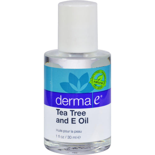 Derma E Tea Tree And E Oil - 1 Fl Oz