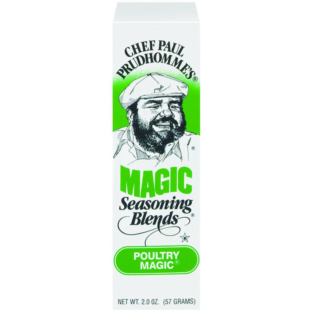 Magic Seasonings Chef Paul Prudhommes Magic Seasoning Blends - Poultry Magic - 2 Oz - Case Of 6