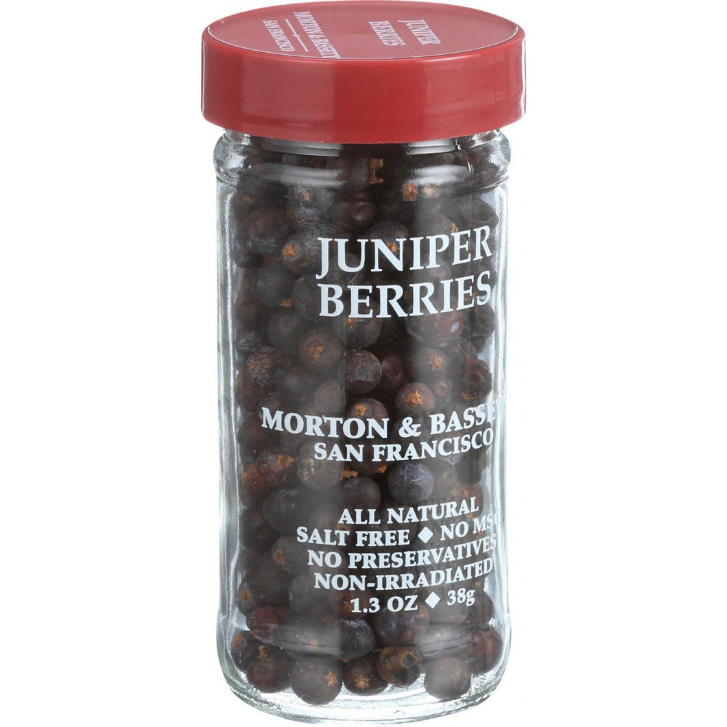 Morton And Bassett Seasoning - Juniper Berries - 1.3 Oz - Case Of 3