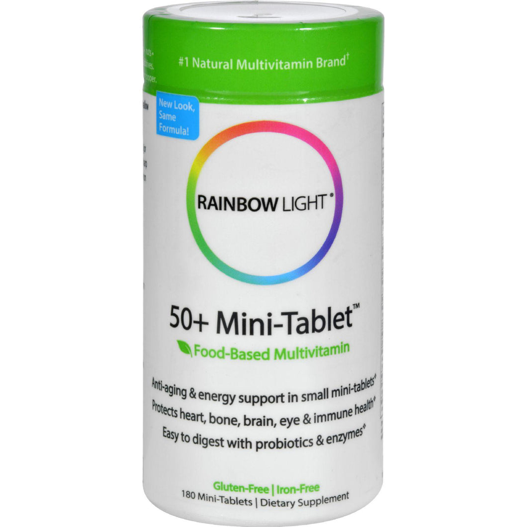 Rainbow Light 50 Plus Mini-tab Age-defense Formula - 180 Tablets