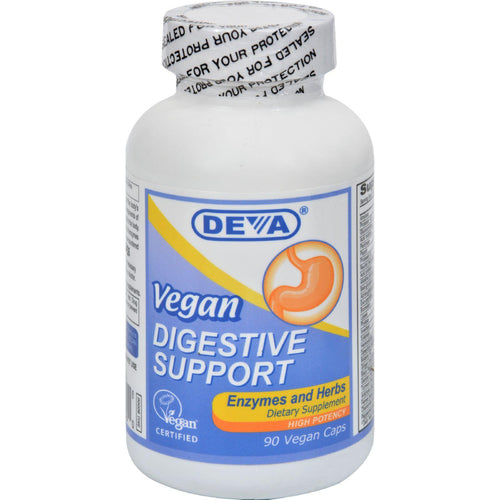 Deva Vegan Digestive Support - 90 Vegan Capsules