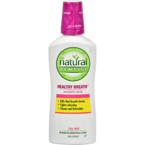 Natural Dentist Antiseptic Rinse Cool Mint - 16.9 Fl Oz