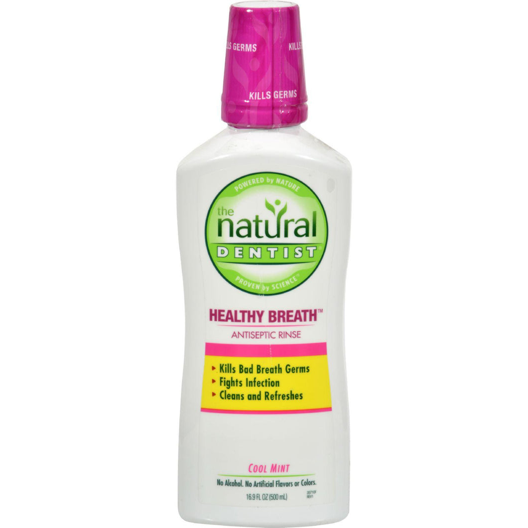 Natural Dentist Antiseptic Rinse Cool Mint - 16.9 Fl Oz