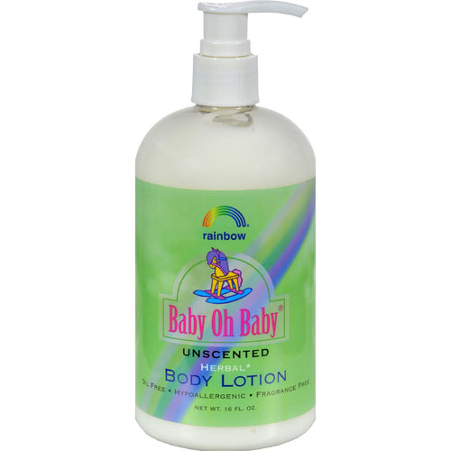 Rainbow Research Body Lotion - Herbal - Baby - Unscented - 16 Fl Oz