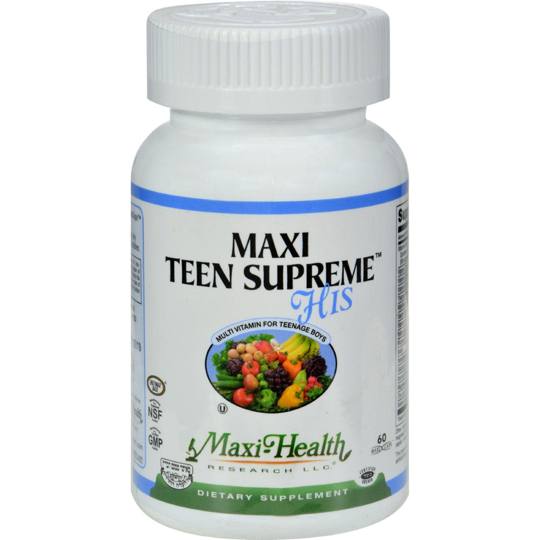 Maxi Health Maxi Teen Supreme - 60 Maxi Caps