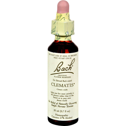 Bach Flower Remedies Essence Clematis - 0.7 Fl Oz