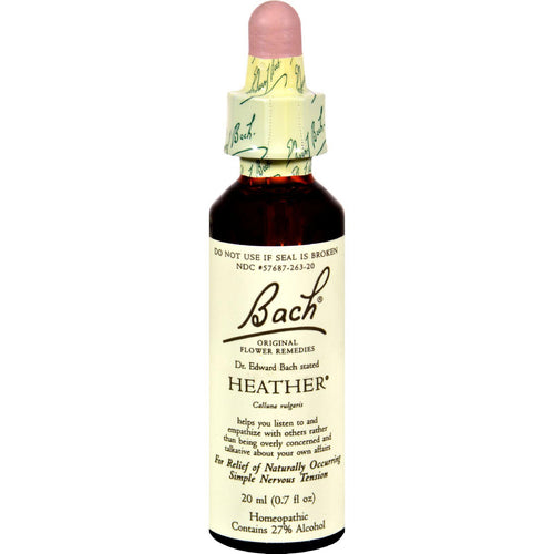 Bach Flower Remedies Rescue Remedy Spray Heather - 0.7 Fl Oz