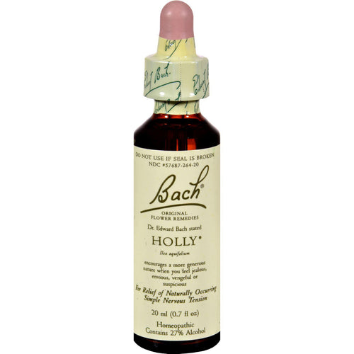 Bach Flower Remedies Essence Holly - 0.7 Fl Oz