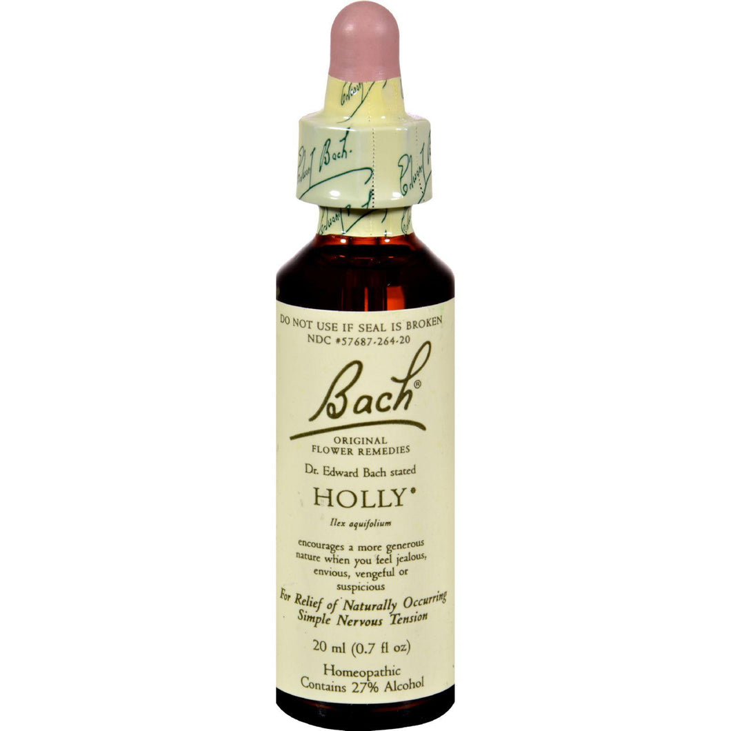 Bach Flower Remedies Essence Holly - 0.7 Fl Oz