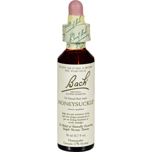 Bach Flower Remedies Essence Honeysuckle - 0.7 Fl Oz