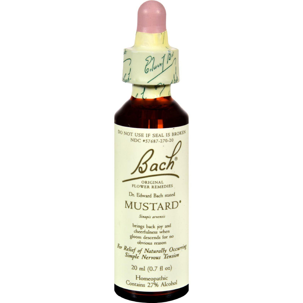 Bach Flower Remedies Essence Mustard - 0.7 Fl Oz