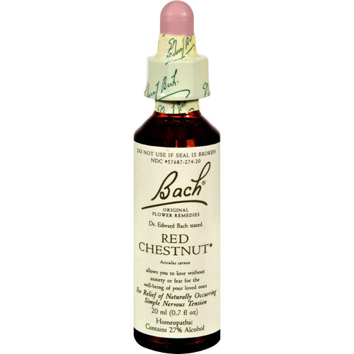 Bach Flower Remedies Essence Red Chestnut - 0.7 Fl Oz