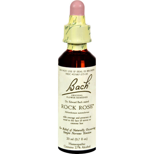 Bach Flower Remedies Essence Rock Rose - 0.7 Fl Oz