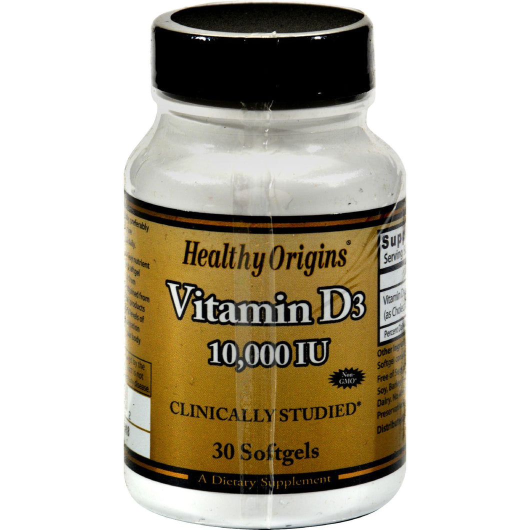 Healthy Origins Vitamin D3 - 10000 Iu - 30 Softgels