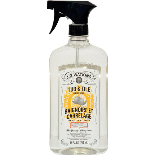 J.r. Watkins Tub And Tile Cleaner Citrus - 24 Fl Oz