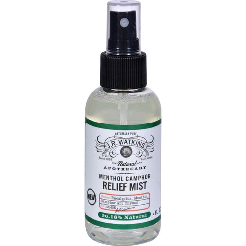 J.r. Watkins Menthol Camphor Relief Mist - 4 Oz