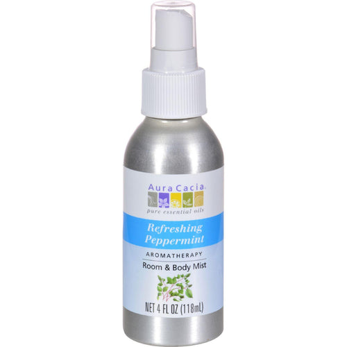 Aura Cacia Aromatherapy Mist Peppermint Harvest - 4 Fl Oz