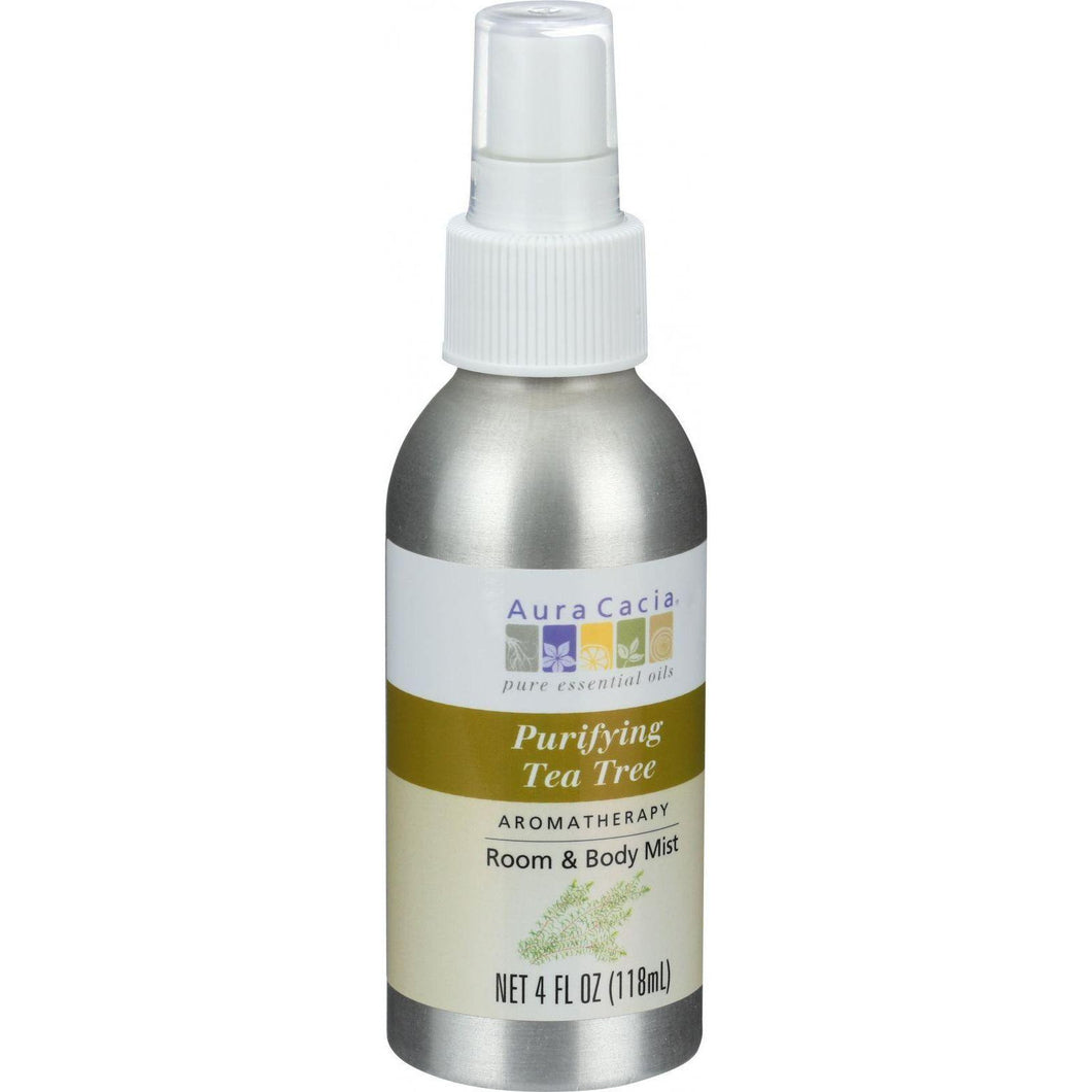 Aura Cacia Aroma Mist - Purifying Tea Tree - 4 Oz