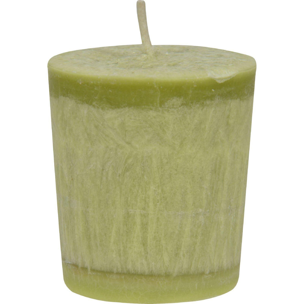 Aloha Bay Votive Eco Palm Wax Candle - Lemon Verbena- Case Of 12 - 2 Oz