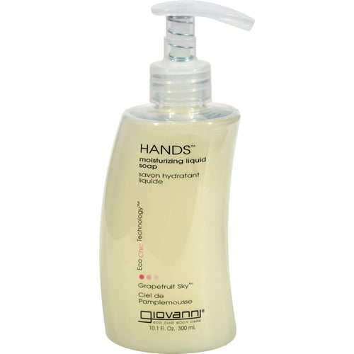 Giovanni Hands Liquid Soap Grapefruit Sky - 10 Fl Oz