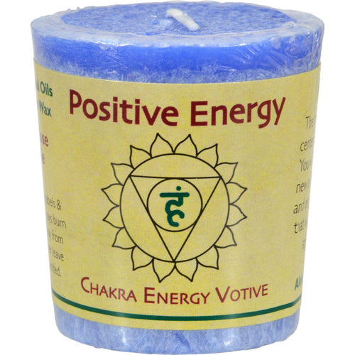 Aloha Bay Chakra Votive Candle - Positive Energy - Case Of 12 - 2 Oz