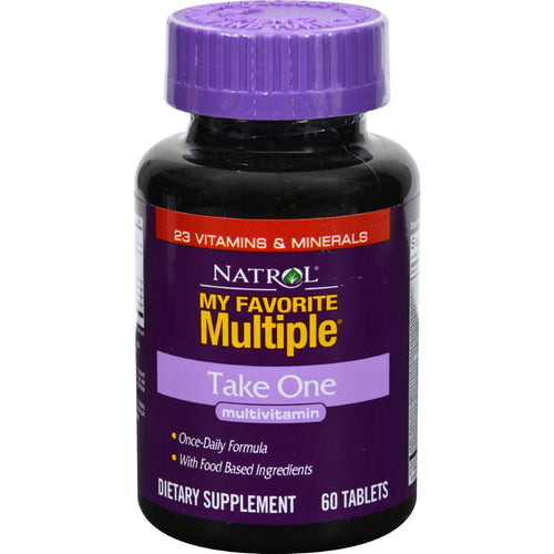 Natrol My Favorite Multiple Take One - 60 Tablets