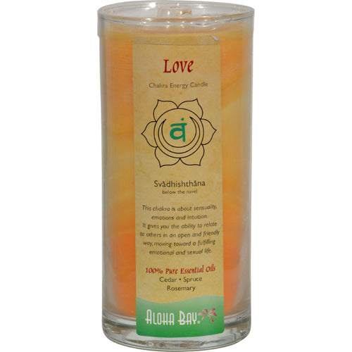 Aloha Bay Chakra Candle Jar Love - 11 Oz