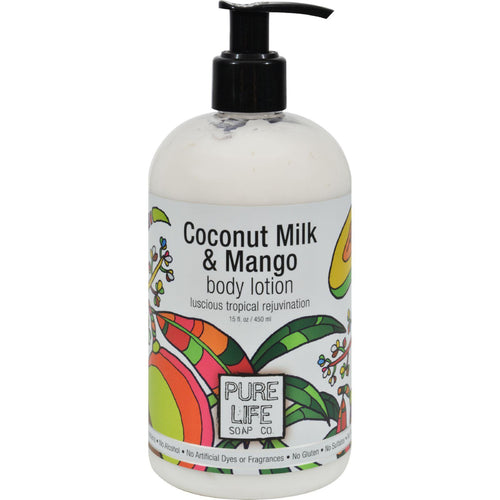 Pure Life Body Lotion Coconut And Mango - 14.9 Fl Oz