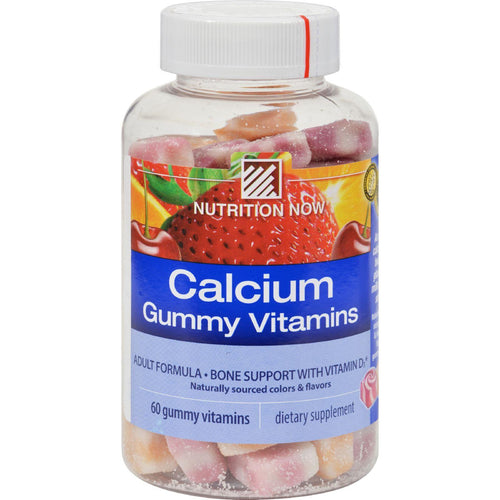 Nutrition Now Calcium Adult Gummy Vitamins - 60 Gummies