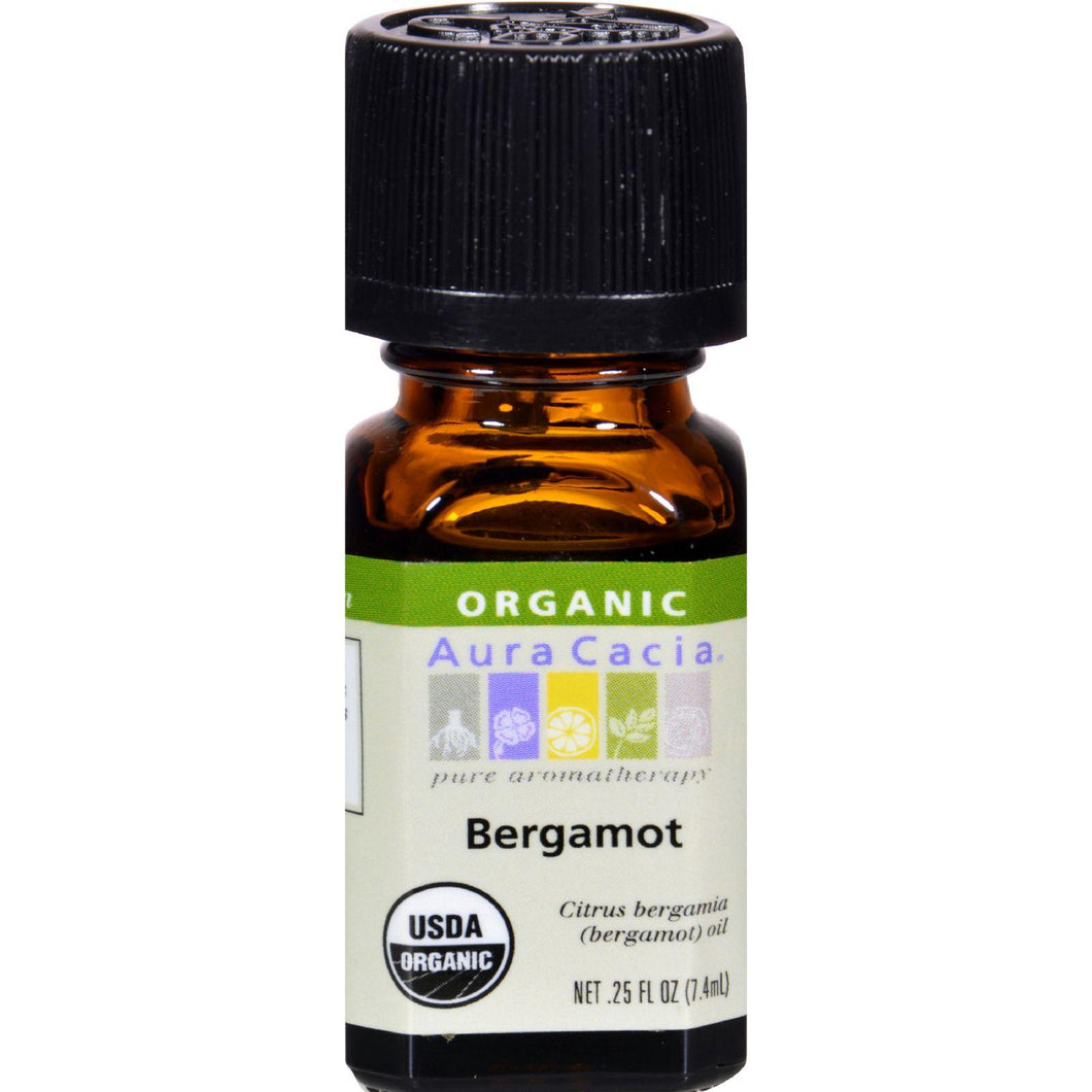 Aura Cacia Organic Bergamot - .25 Oz