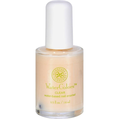 Honeybee Gardens Nail Enamel Clear Water Base - 0.5 Fl Oz