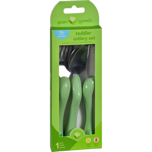 Green Sprouts Toddler Cutlery Set - 3 Piece Set