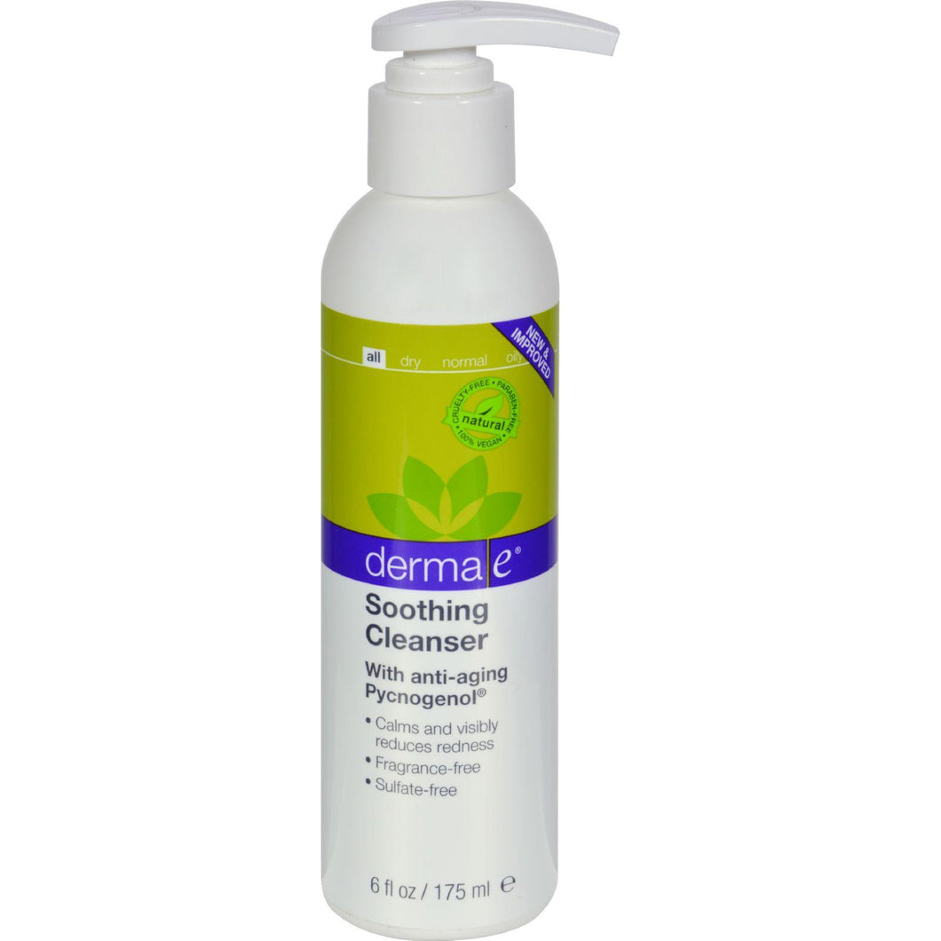 Derma E Soothing Cleanser With Pycnogenol - 6 Fl Oz