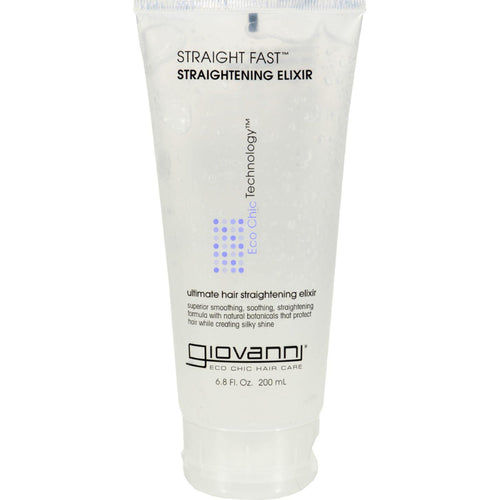 Giovanni Straight Fast Straightening Elixir - 6.8 Fl Oz