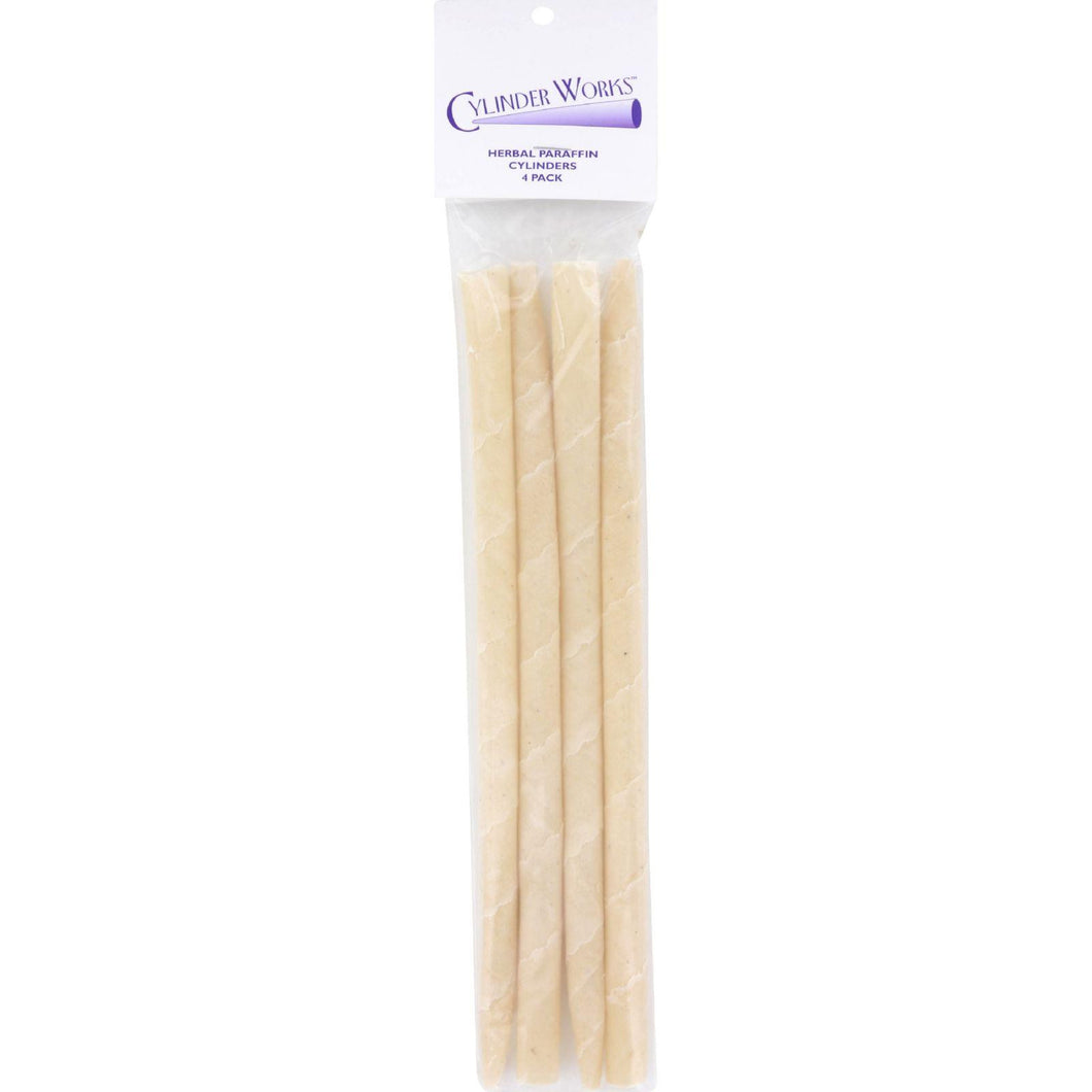 Cylinder Works Herbal Paraffin Ear Candles - 4 Pack