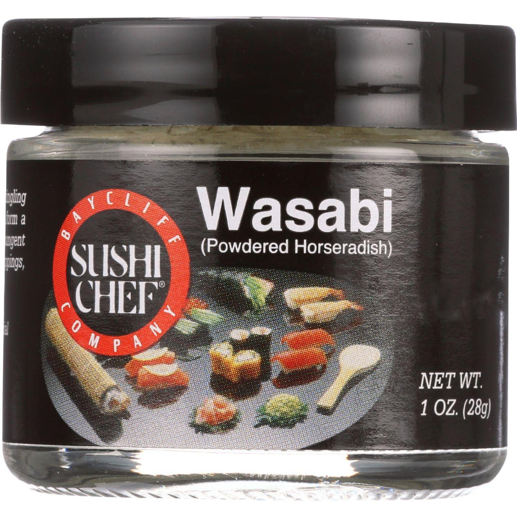 Sushi Chef Powder - Wasabi - Powdered - 1 Oz - Case Of 6