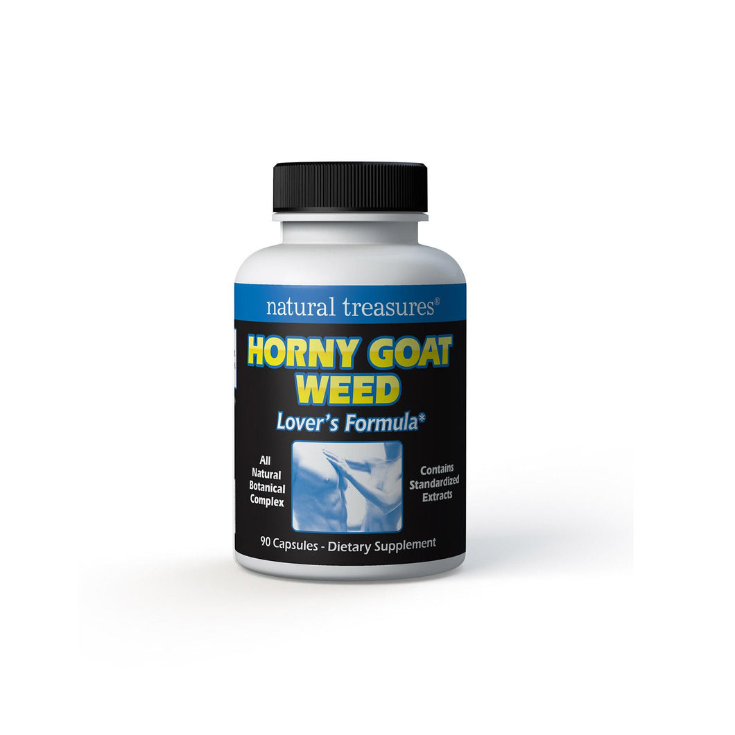 Natural Treasures Horny Goat Weed - 90 Capsules