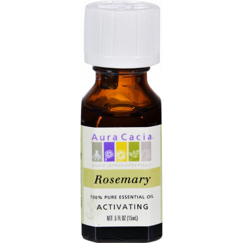 Aura Cacia Pure Essential Oil Rosemary - 0.5 Fl Oz