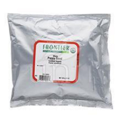 Frontier Herb Poppy Seed - Organic - Whole - Bulk - 1 Lb
