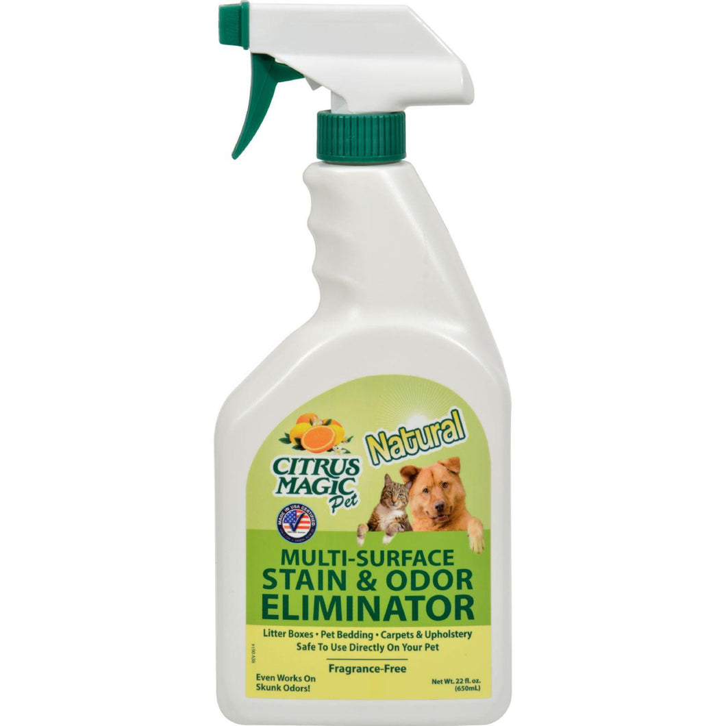 Citrus Magic Pet Odor Eliminator - Trigger Spray - 22 Fl Oz